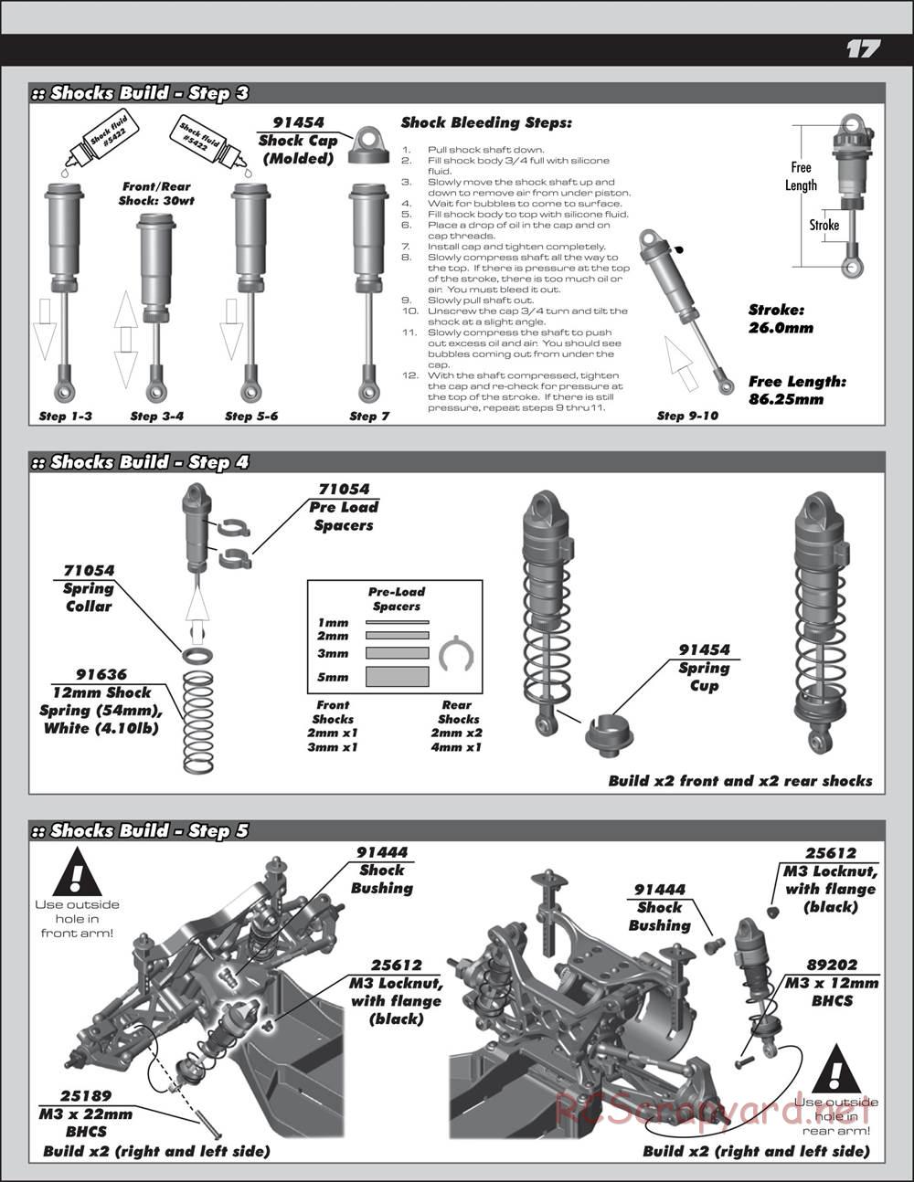 Team Associated - DR10 Drag Race Car - Manual - Page 17